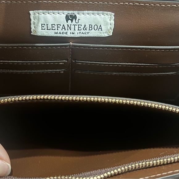 NWOT Elefante & Boa - Colorful Patterned Clutch Bag - Picture 7 of 7